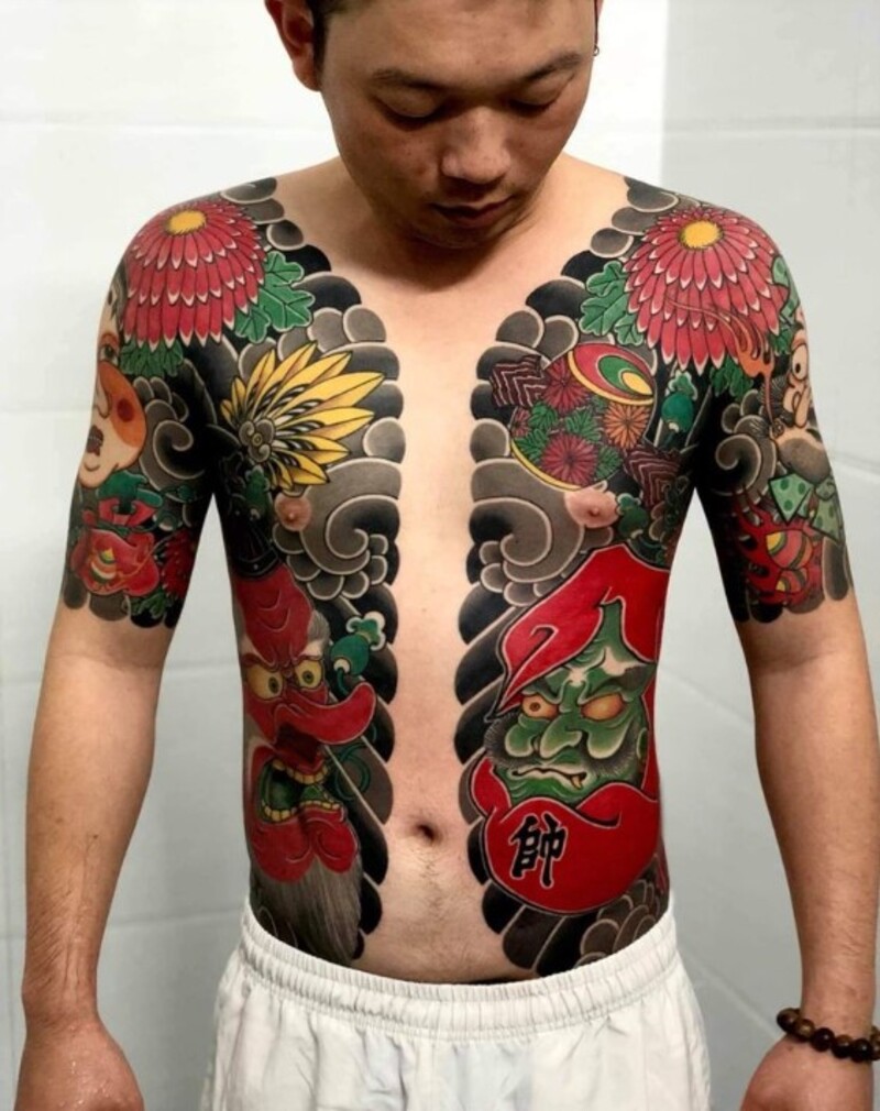 Những hình xăm yakuza đẹp cho nam