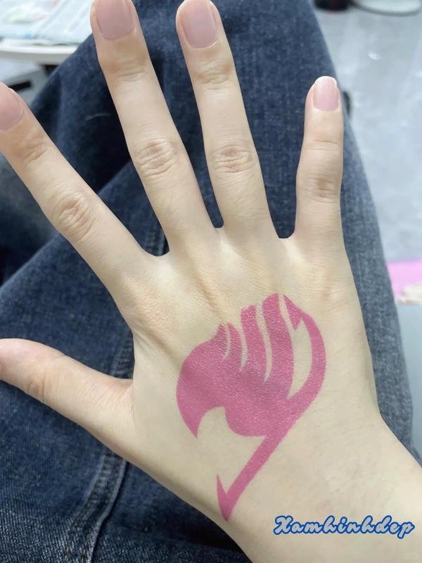 hình xăm fairy tail độc đáo.