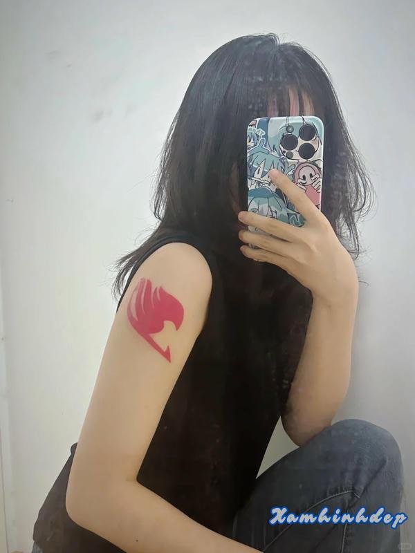 hình xăm fairy tail nổi bật.