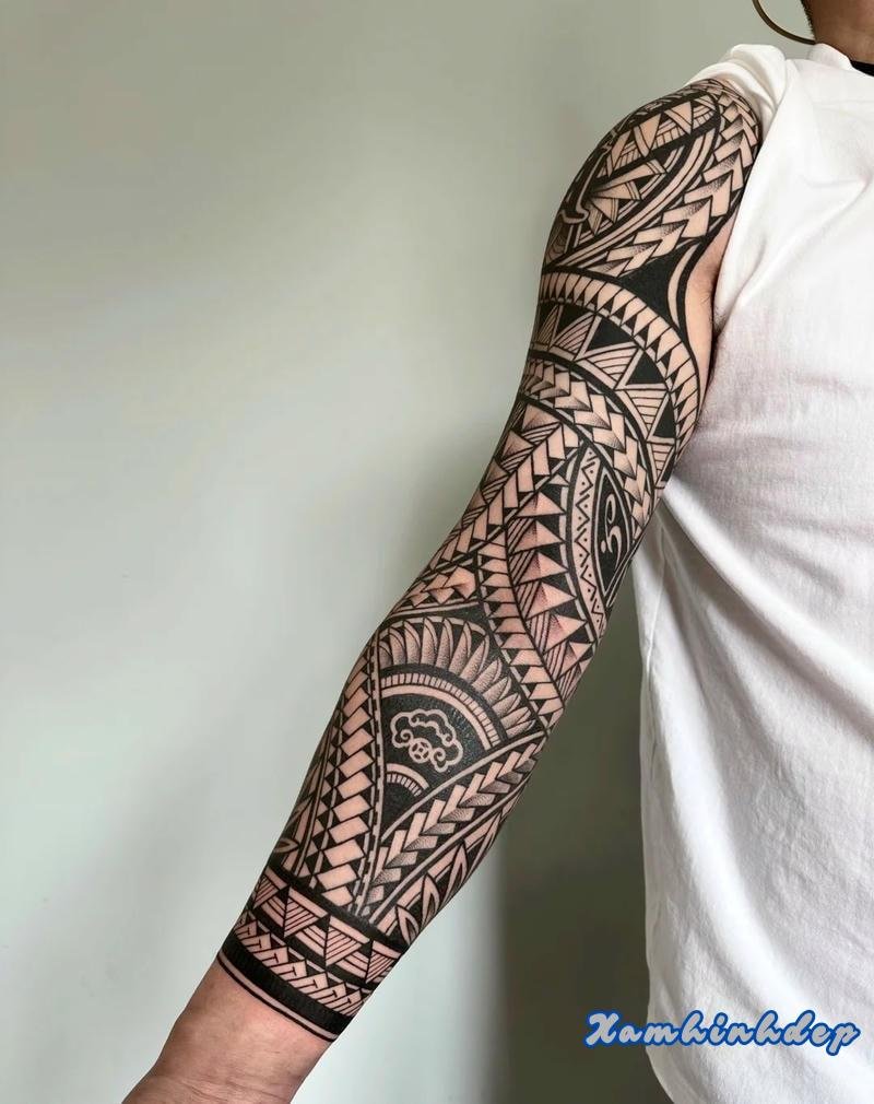 hình xăm full tay nam siêu đẹp