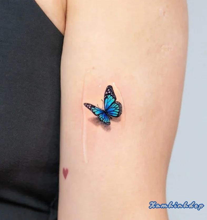 hình xăm mini nữ nghệ thuật.