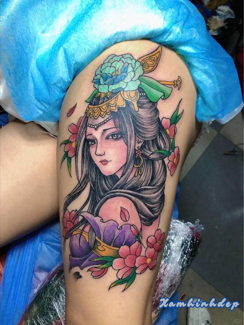 hình xăm nhật cổ độc đáo