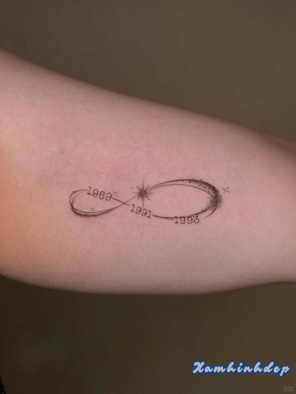 hình xăm vô cực đẹp.