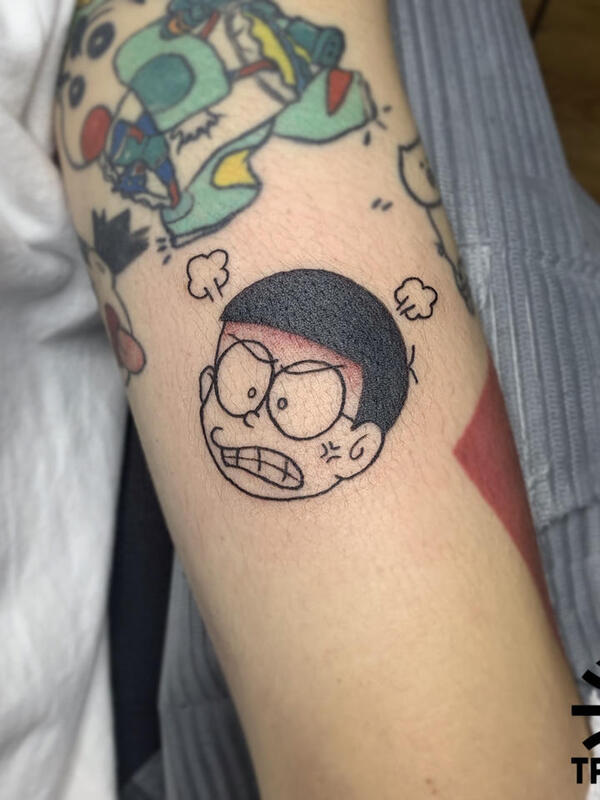 mẫu hình xăm nobita chất