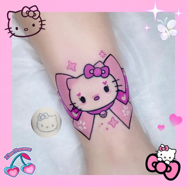 tattoo hello kitty