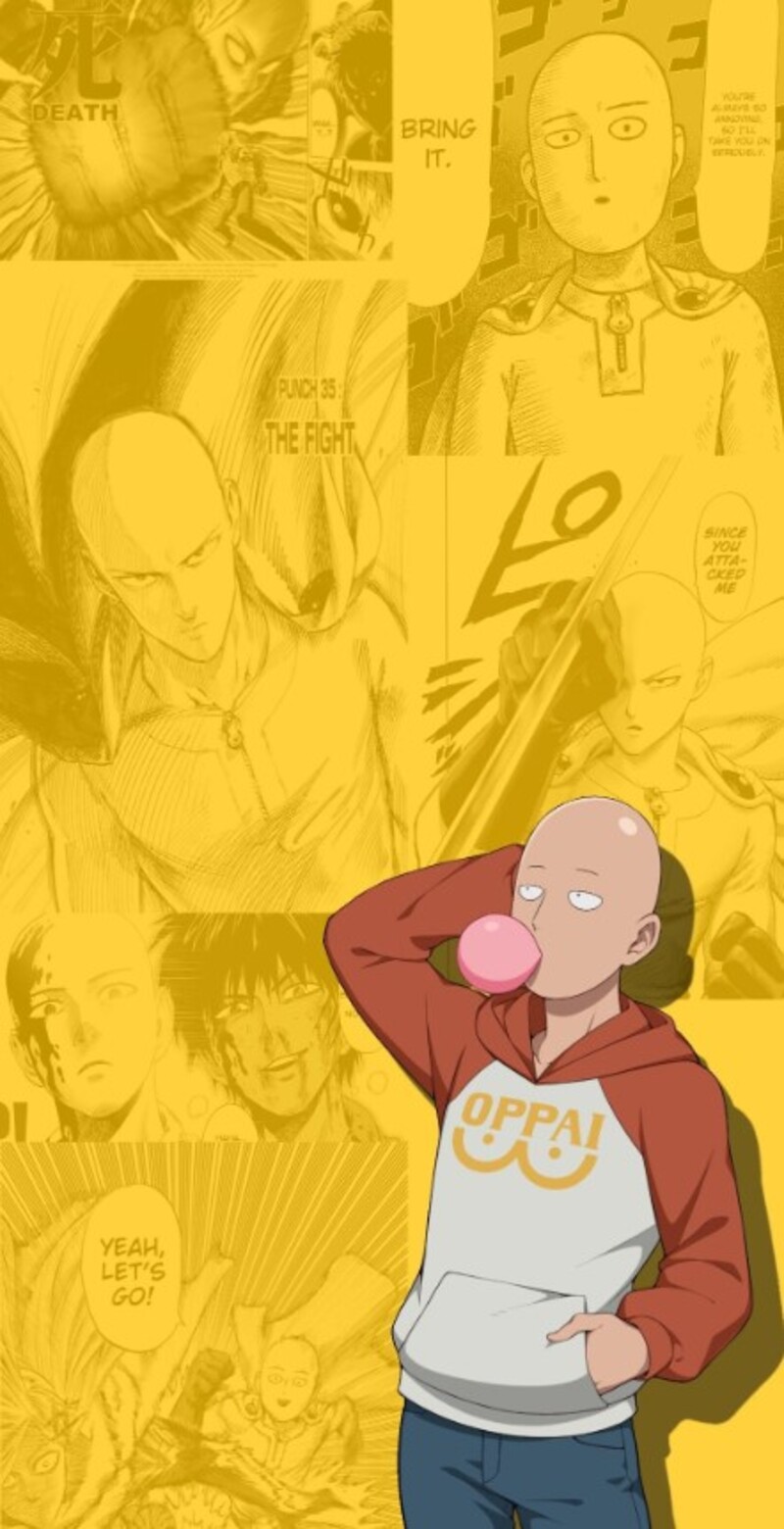 ảnh anime saitama cute