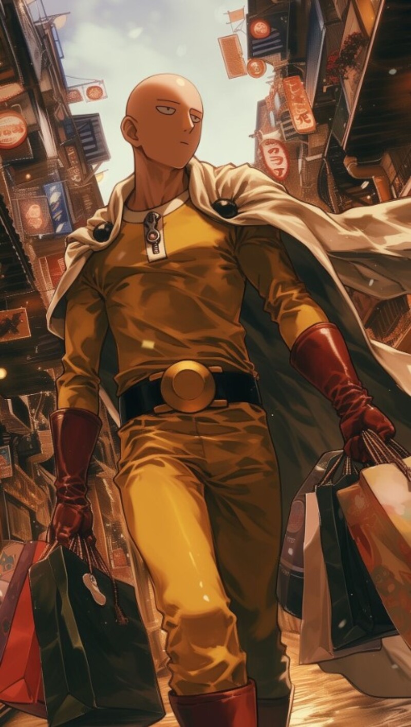 ảnh anime saitama