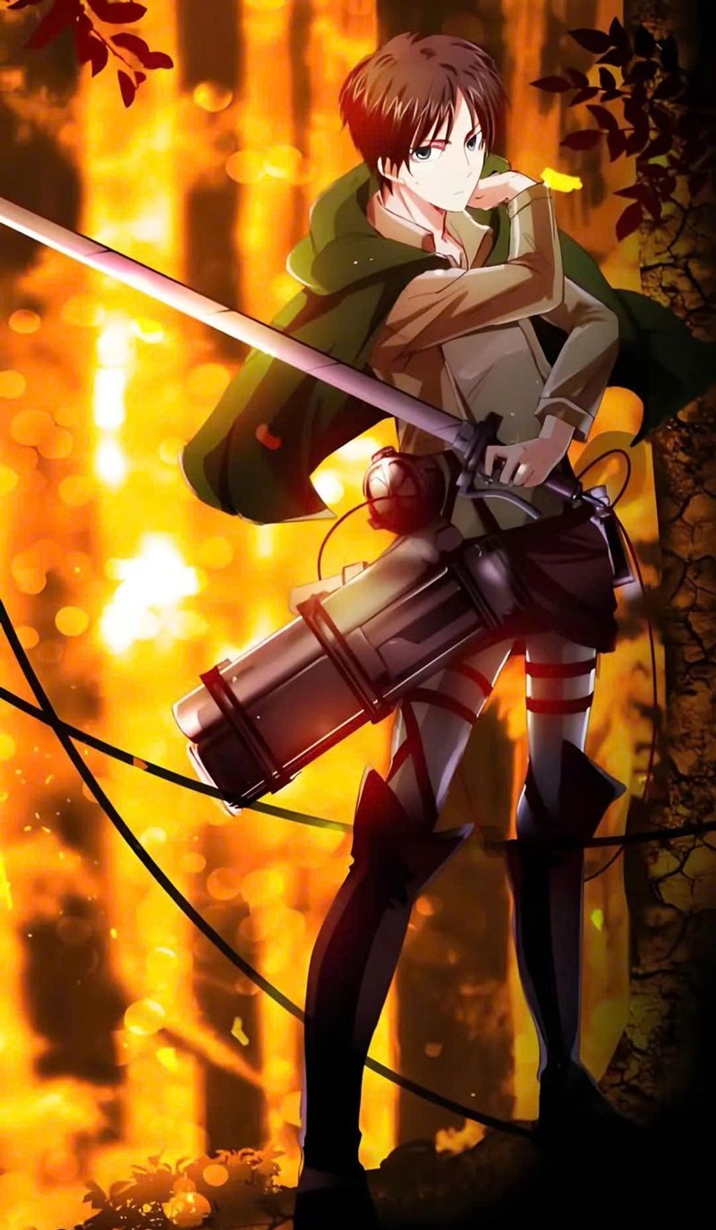 ảnh eren yeager 3d