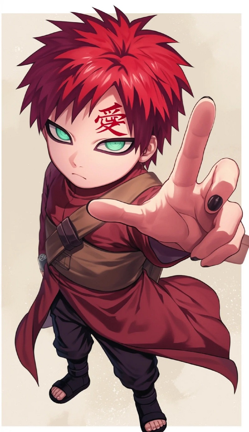 ảnh gaara chibi cute