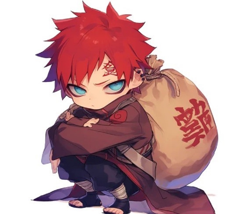 ảnh gaara cute chibi