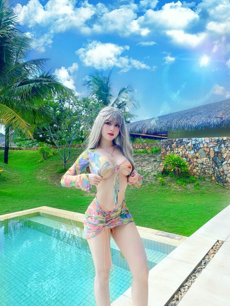 ảnh gái xinh mặc bikini