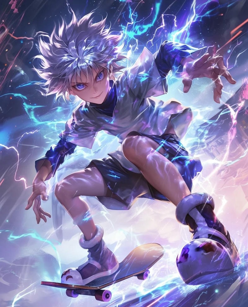 ảnh killua hd