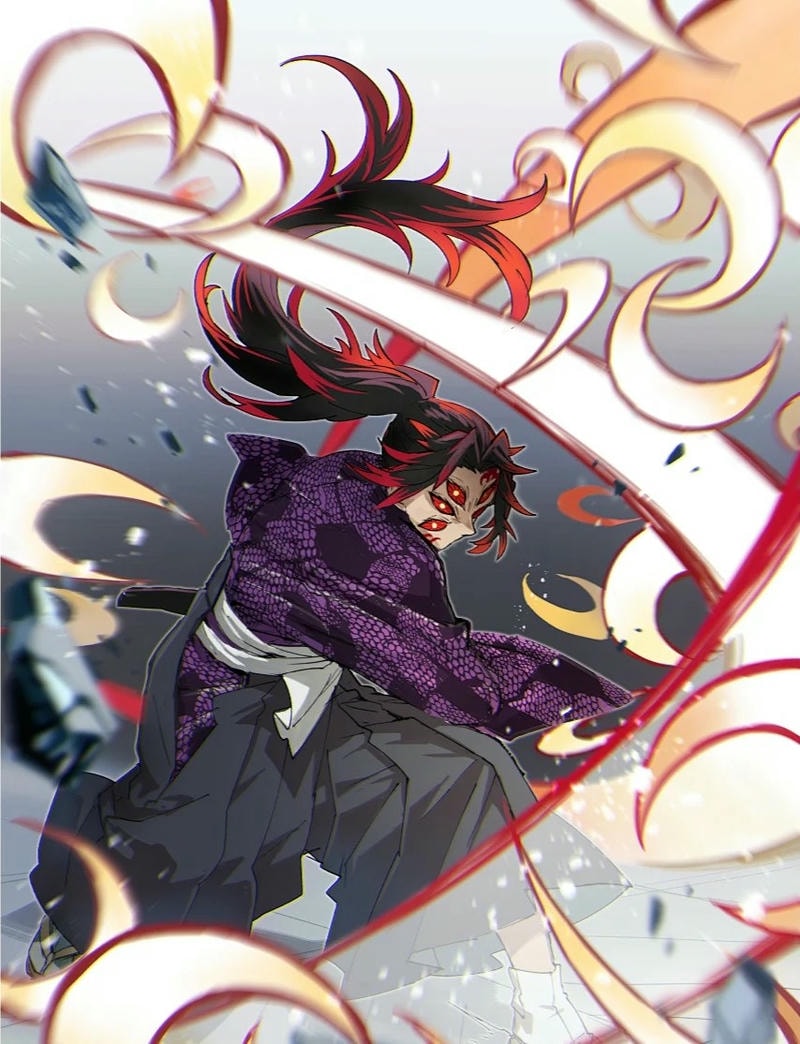 ảnh kokushibou ngầu