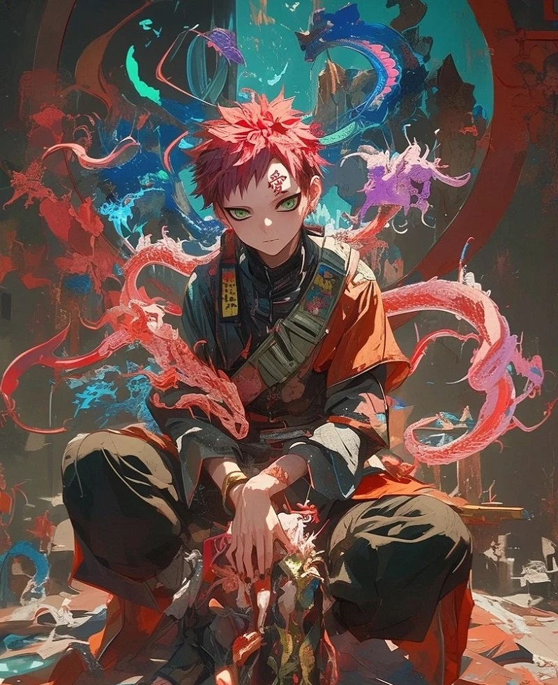 ảnh nền gaara mạnh mã