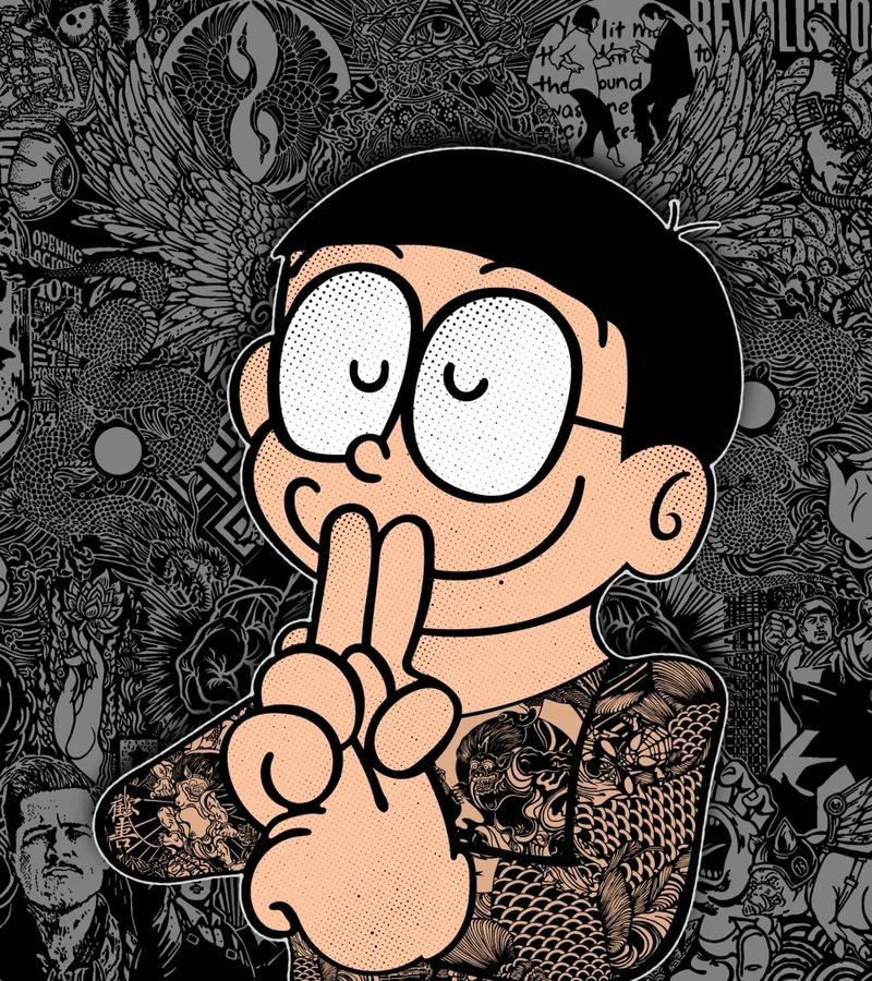 ảnh nobita chế