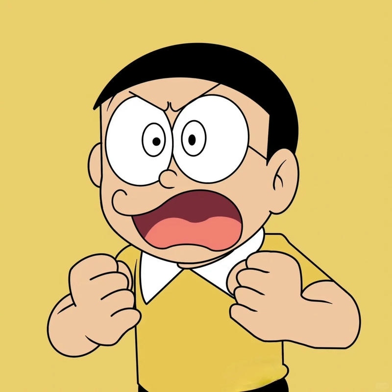 ảnh nobita cute dễ thương