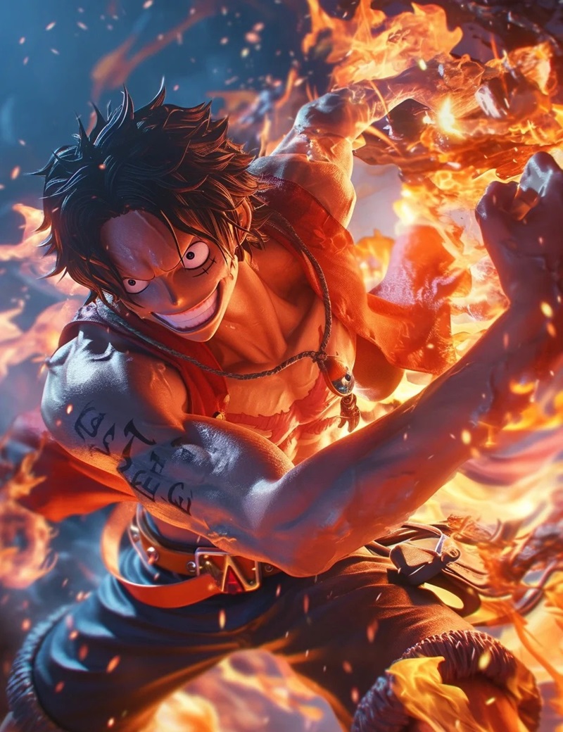 ảnh one piece ace