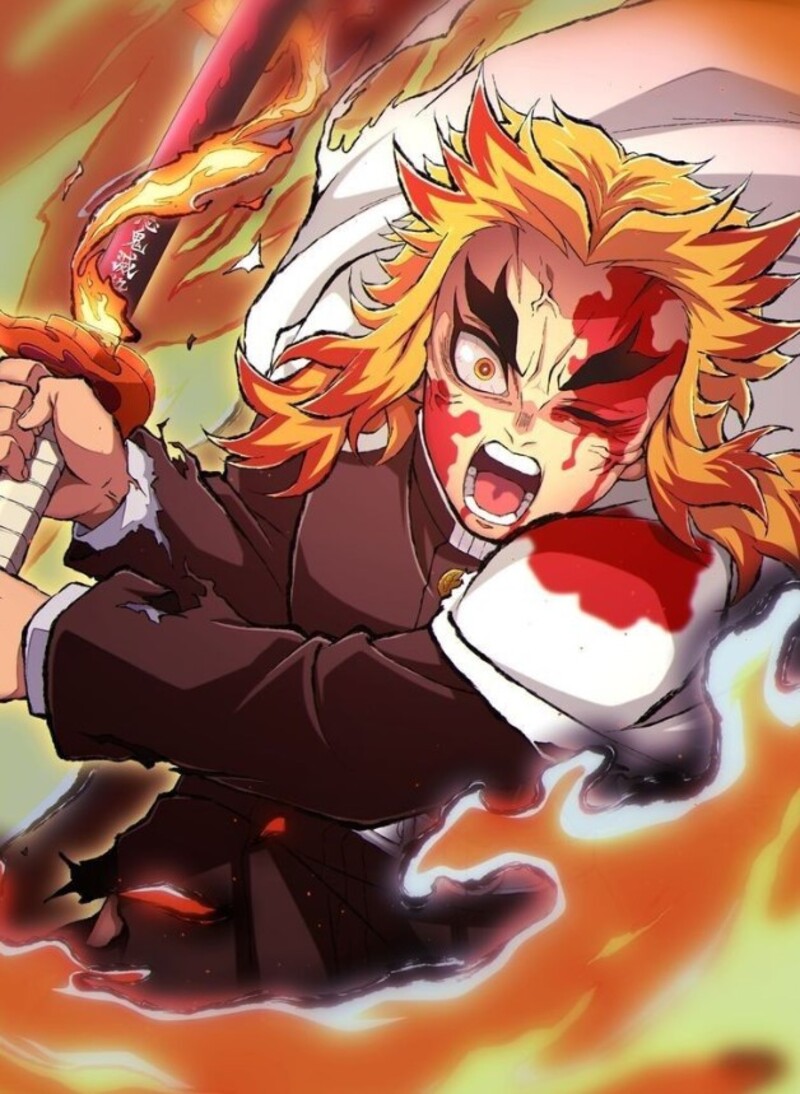 ảnh rengoku chết