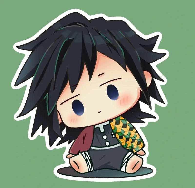 ảnh tomioka giyuu chibi ngộ nghĩnh