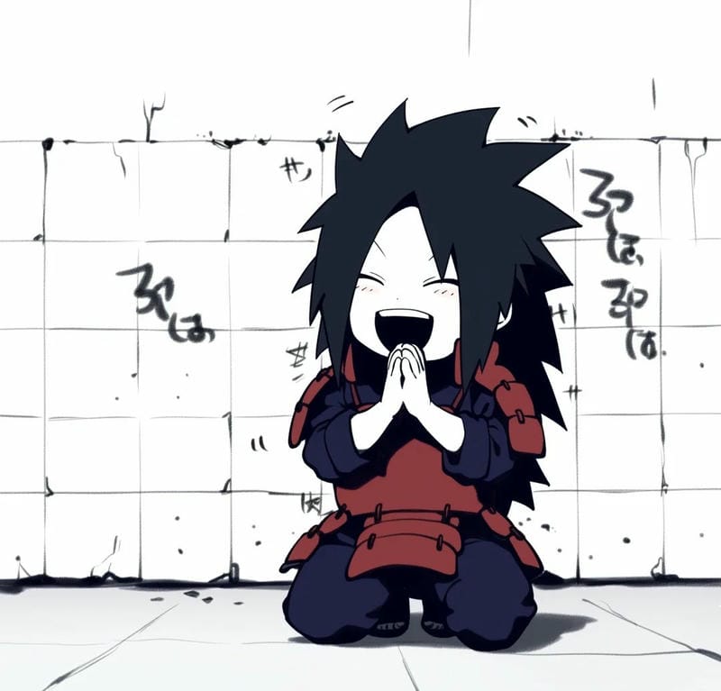 ảnh uchiha madara chibi