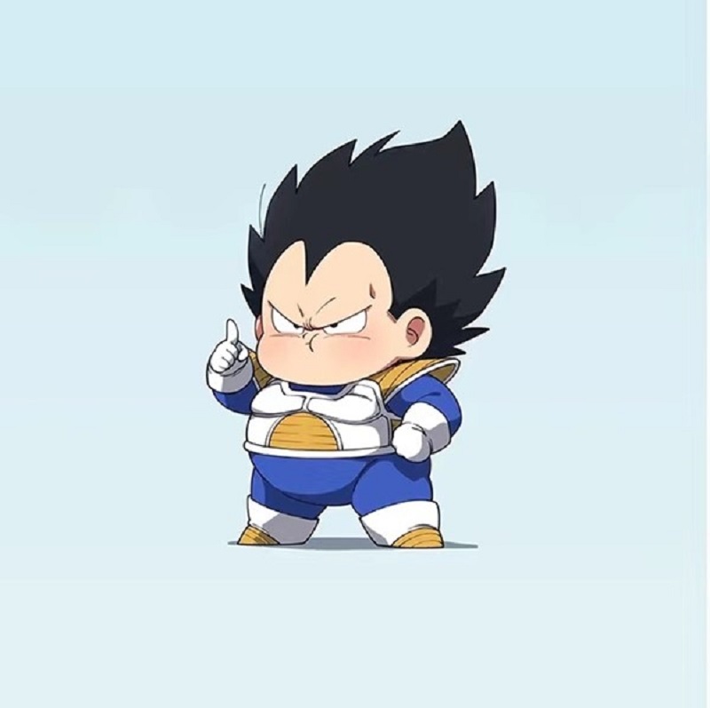 ảnh vegeta chibi cute