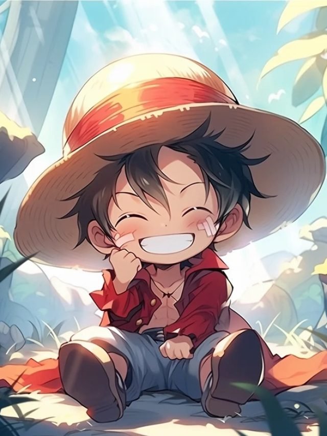 ảnh luffy mũ rơm chibi