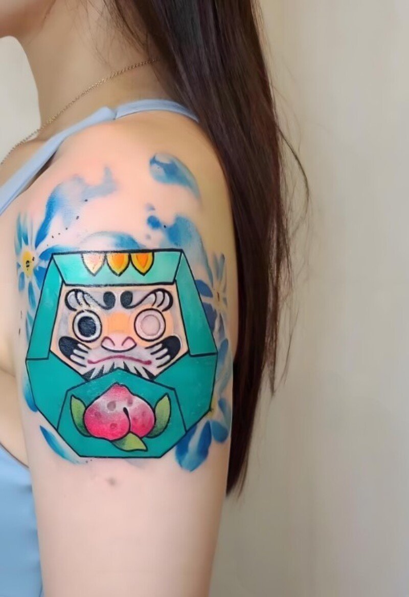 daruma xăm cho nữ