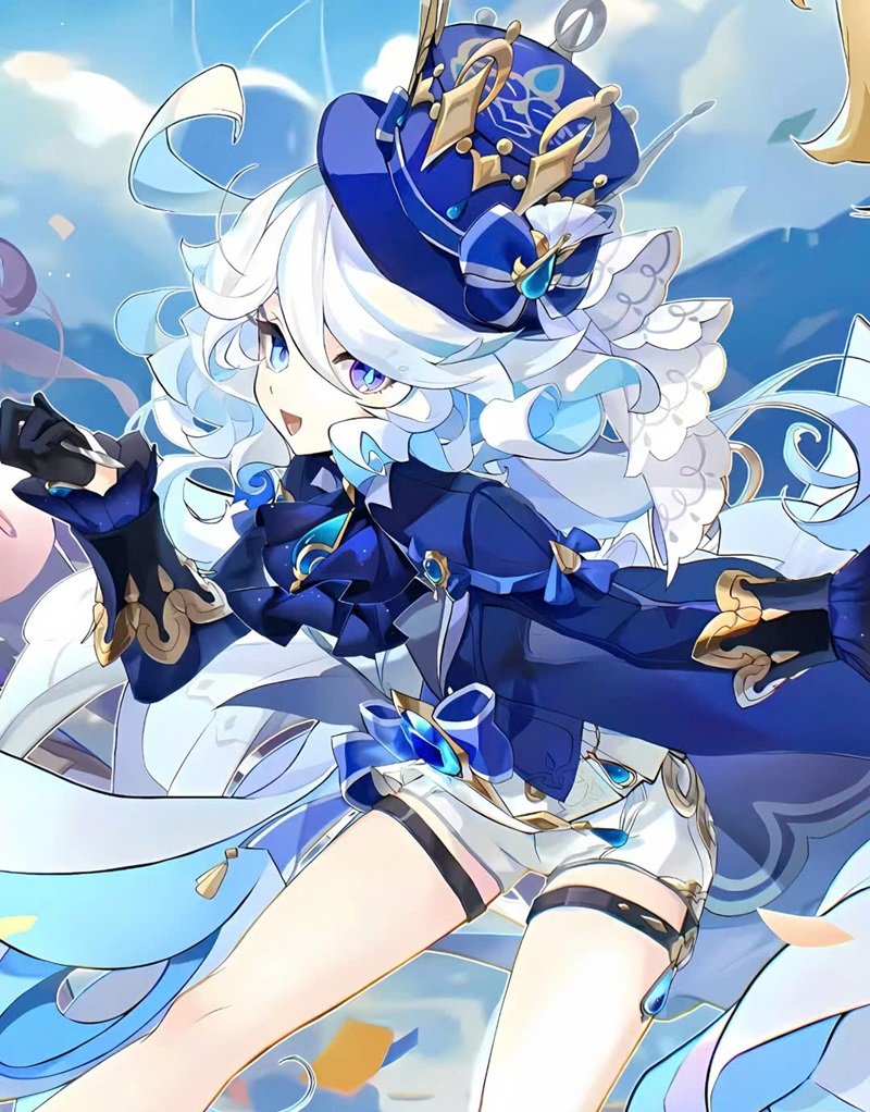 furina fanart dễ thương