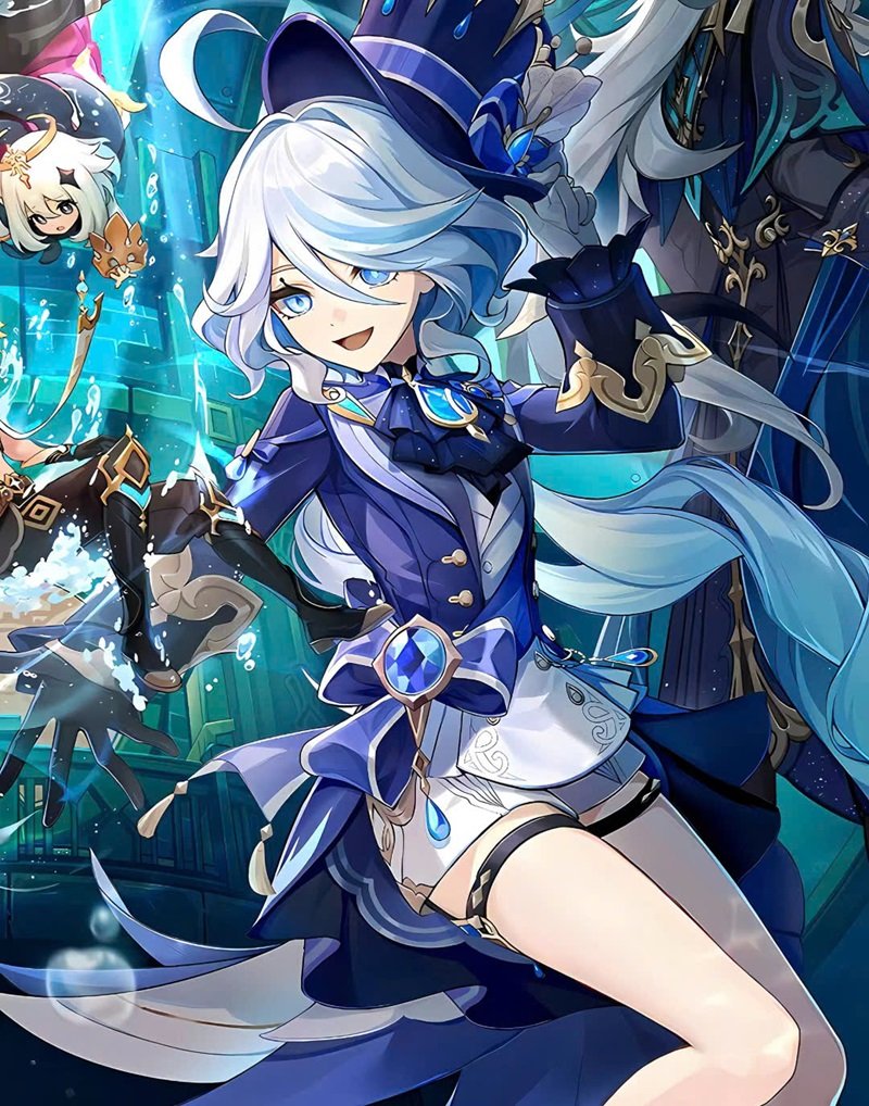 furina fanart xinh