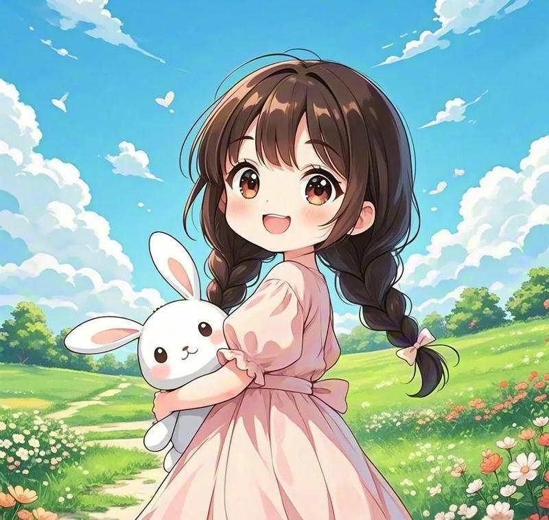 gái anime cute đáng yêu