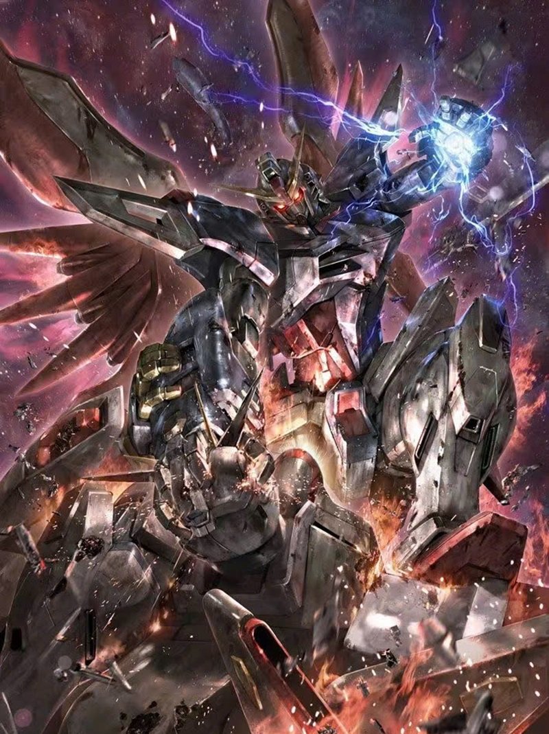 gundam 4k 3d