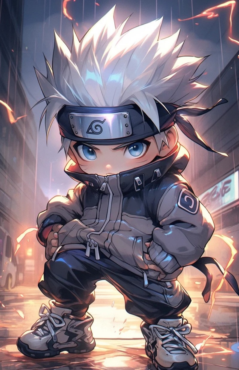 hatake kakashi chibi