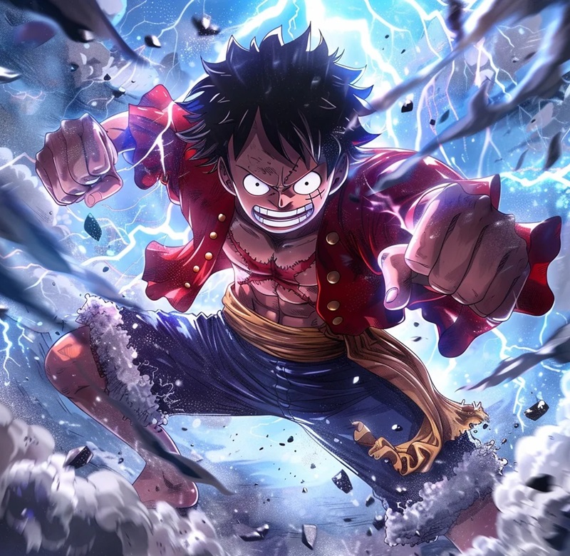 hình ảnh anime luffy