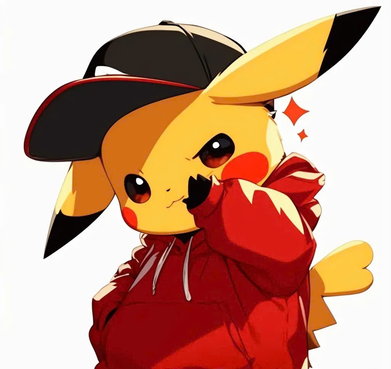 hình ảnh pikachu ngầu