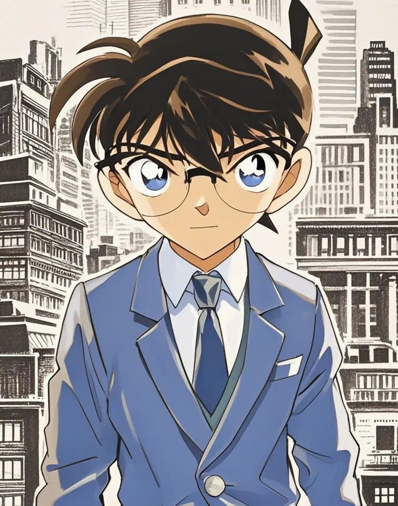 hình conan ngầu