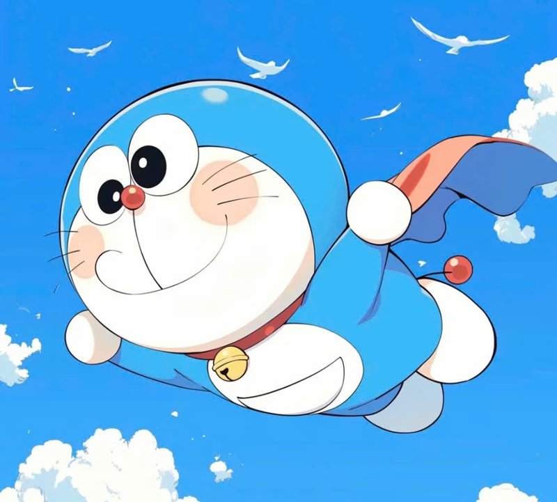 hình doraemon cute