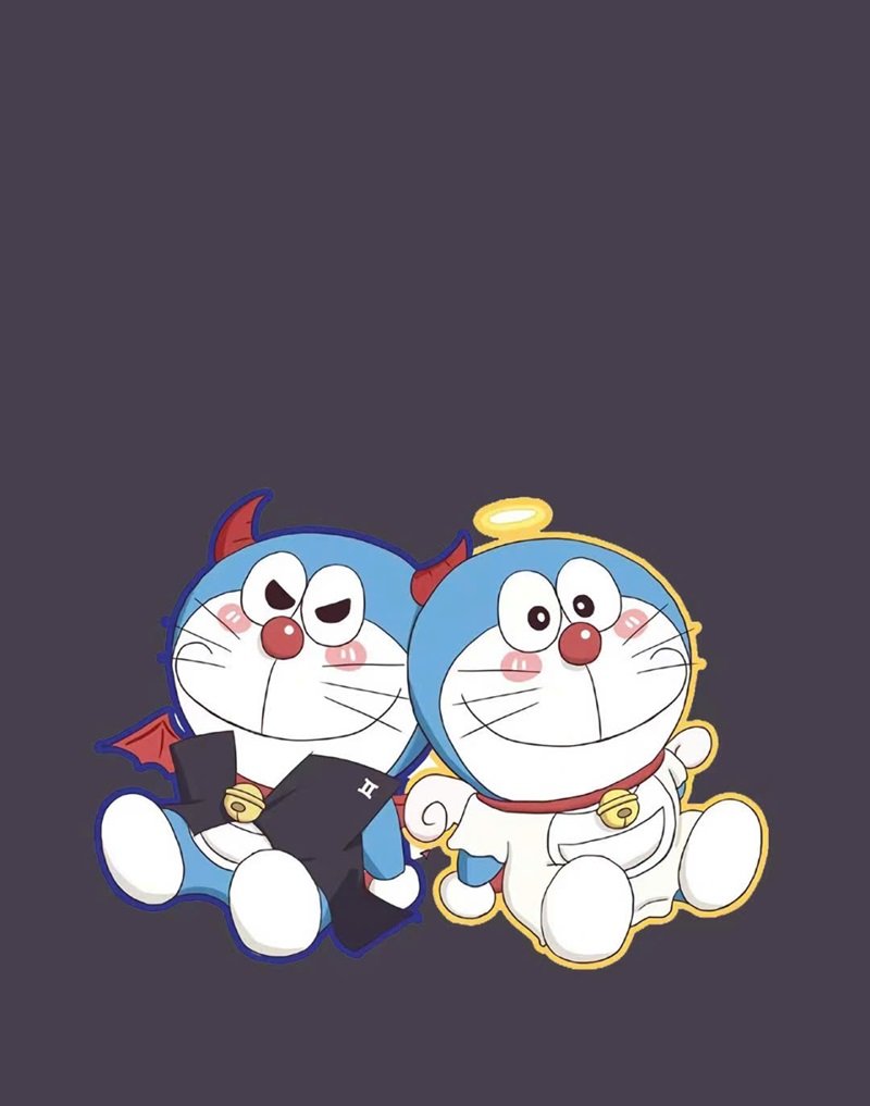 hình doremon cute chibi