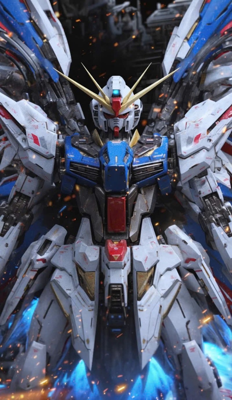 hình gundam 3d