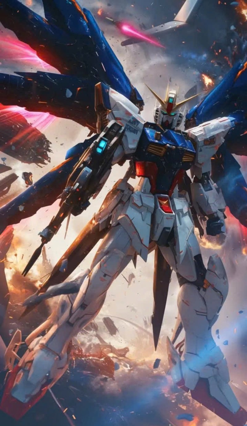 hình gundam ngầu