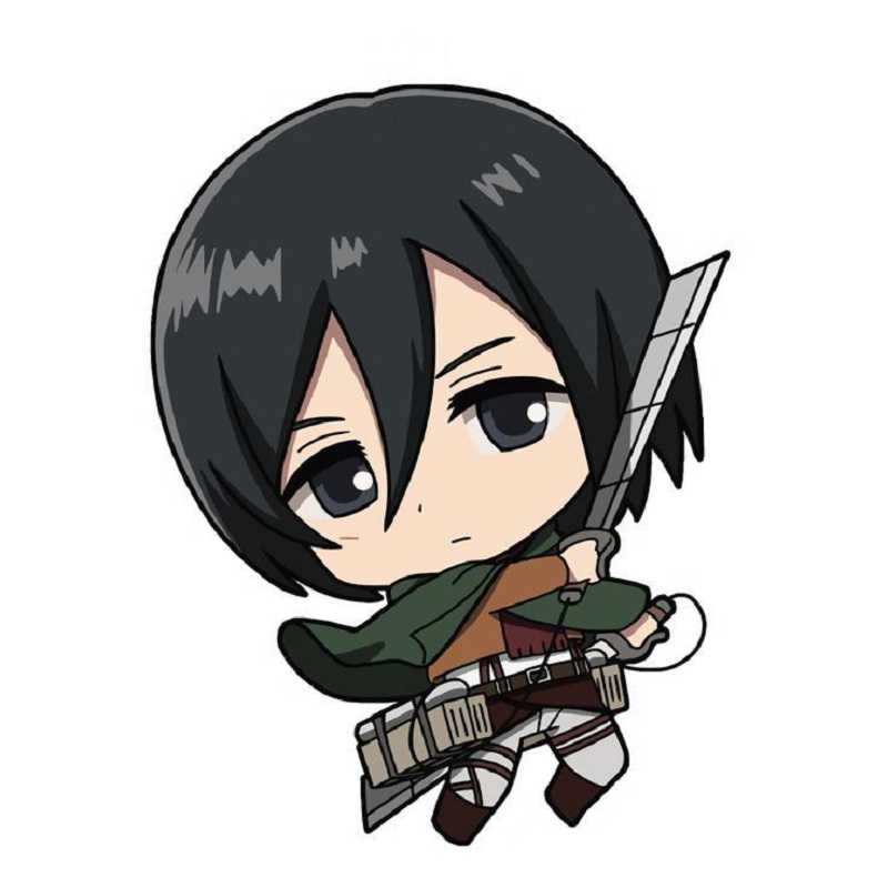 hình mikasa chibi