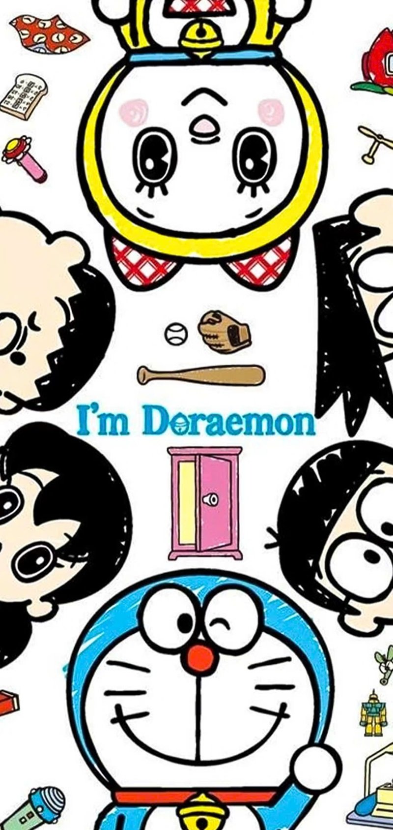 hình nền doremon dễ thương