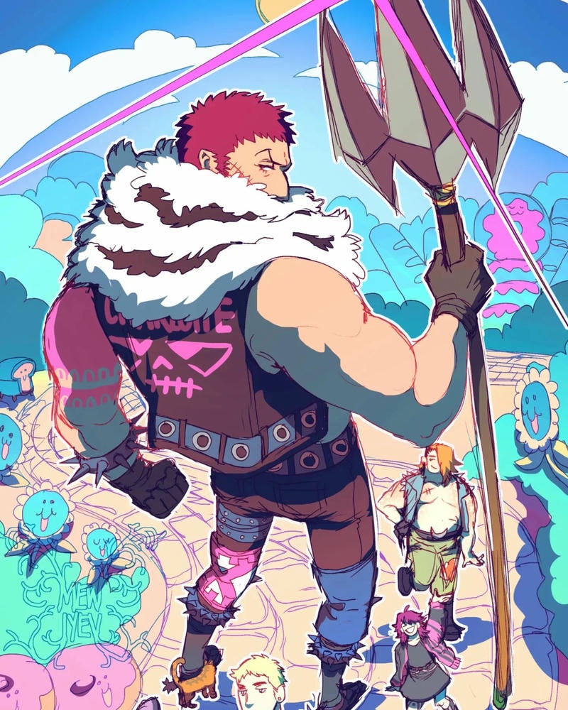 hình nền katakuri ngầu