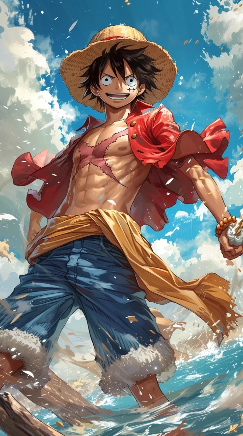 hình nền one piece luffy