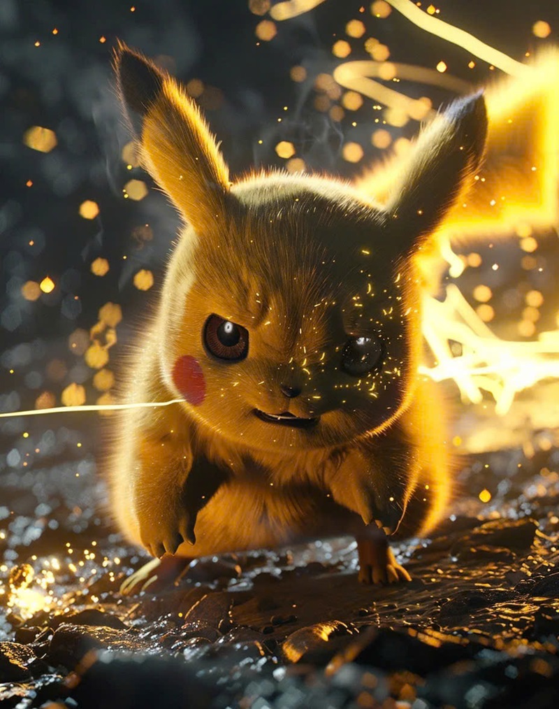 hình nền pikachu 3d