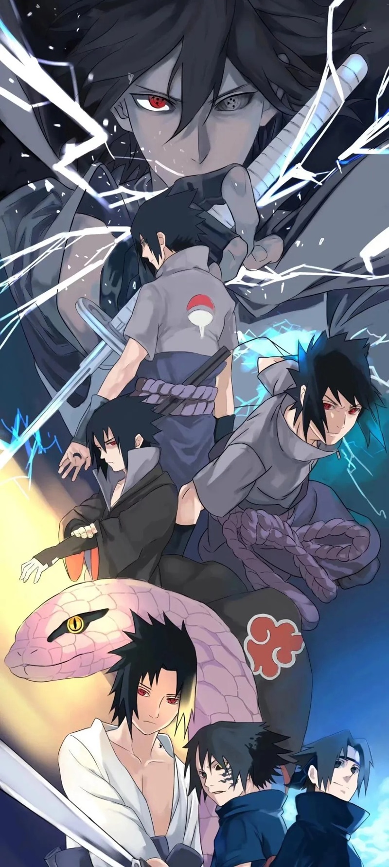 hình nền sasuke 4k