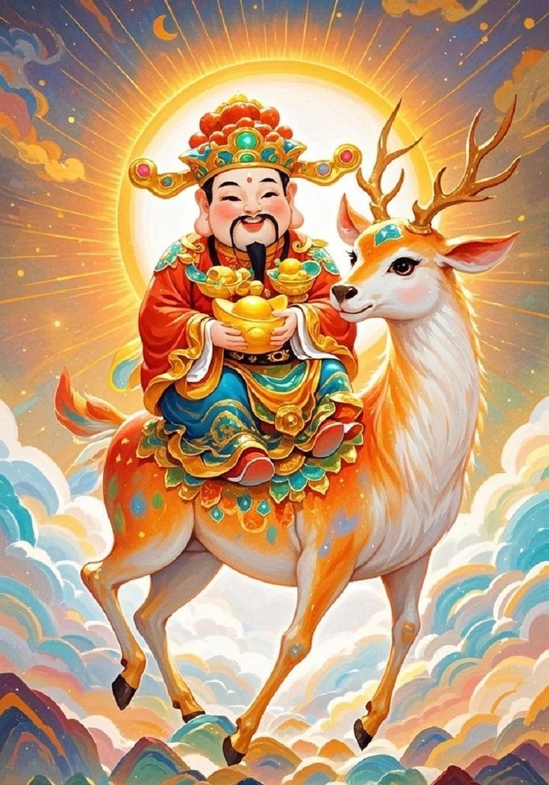 hình nền thần tài 4k