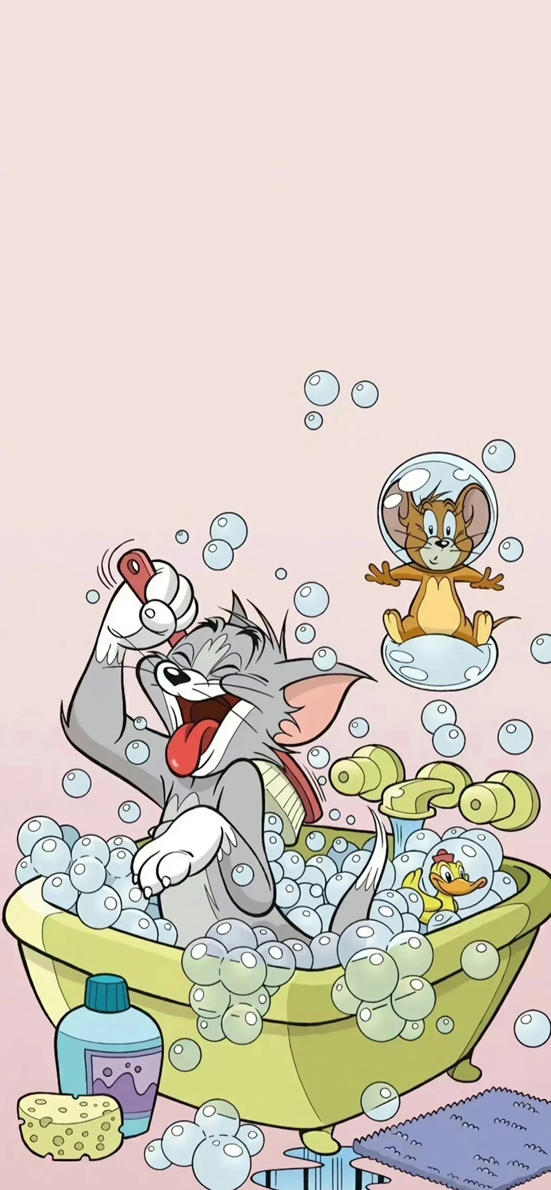 hình nền tom and jerry cute