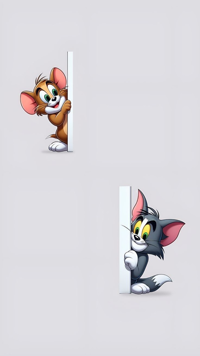 hình nền tom và jerry chibi