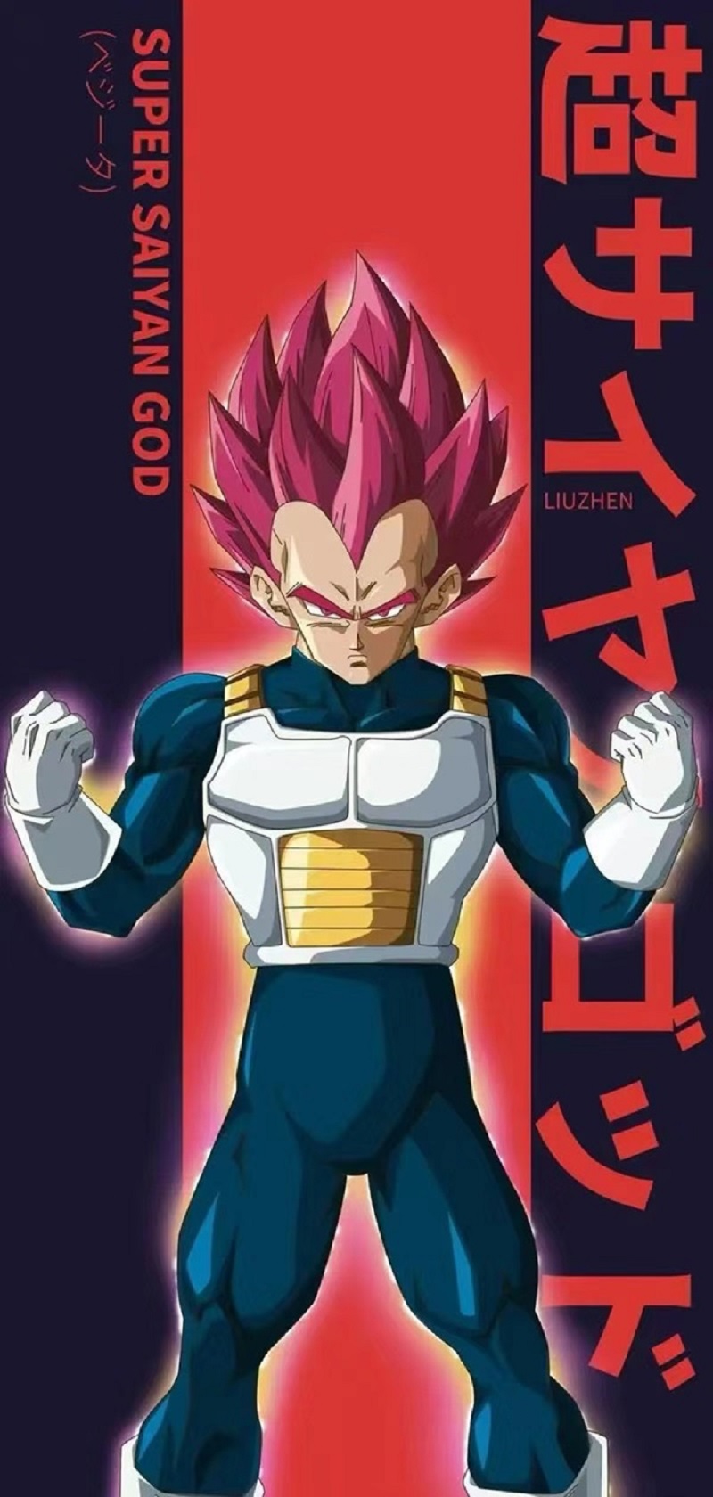 hình nền vegeta 4k