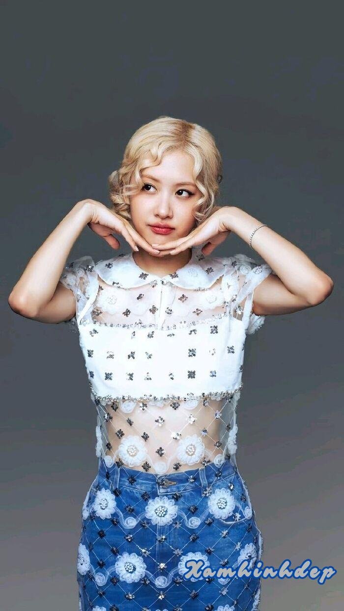 hình rose blackpink xinh 5k